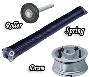 spring-roller-drum-garage-door-parts